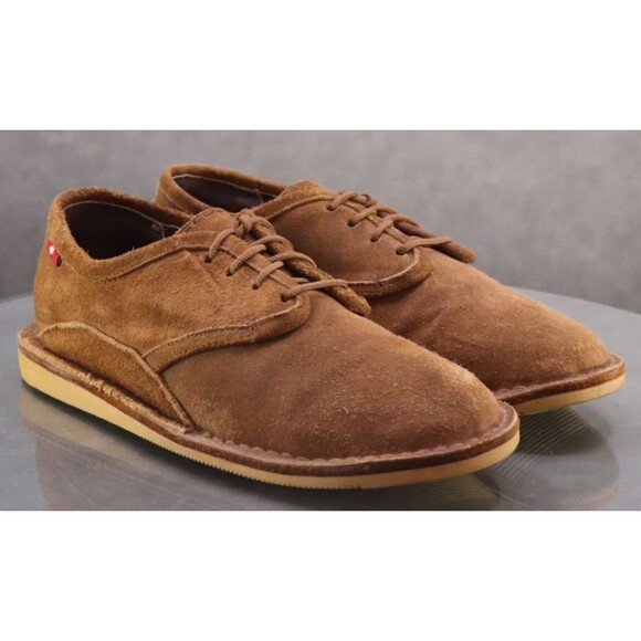 Oliberte Africa Narivo Men\'s Low Top Chukka Shoes Size EU 41 US 8 Suede Brown main image 10